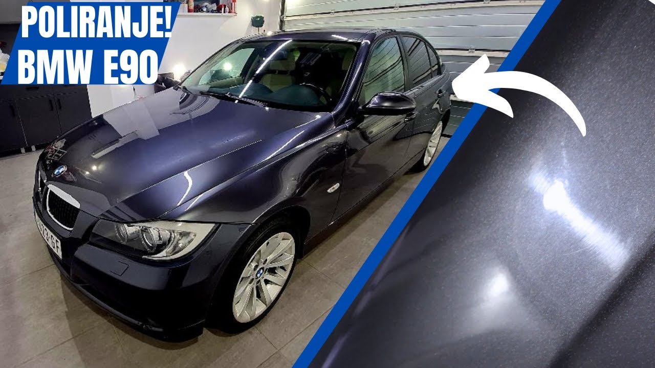 BMW E90 -POLIRANJE 20 GODINA STAROG BMW-a 3! Transformacija TOOOP! 
