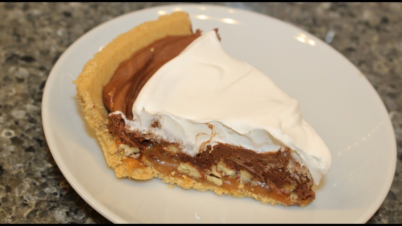 Making Chocolate Caramel Pecan Pie – Recipe