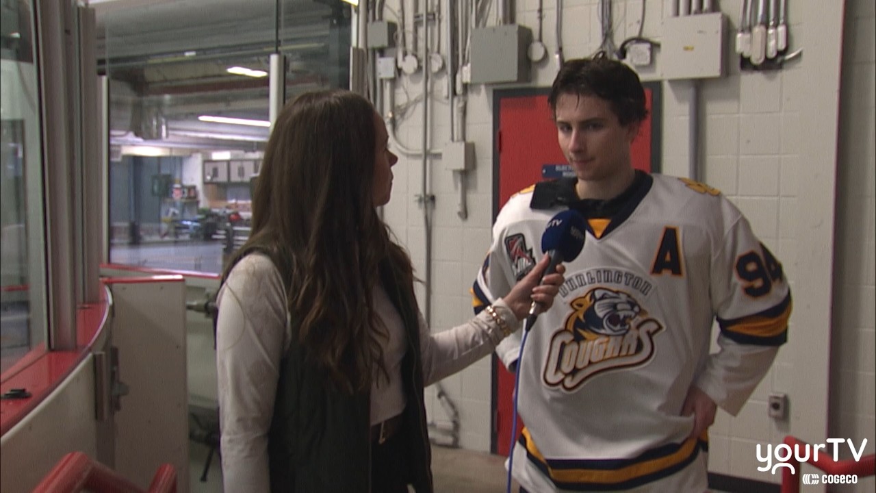 Interview with Burlington Cougars Forward Colin Ronalds