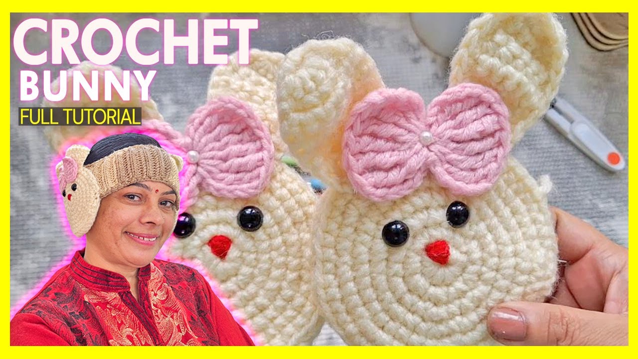 Quich and Easy to Make Crochet Bunny Ι Full Tutorial Ι in Hindi Ι Crochet Reena