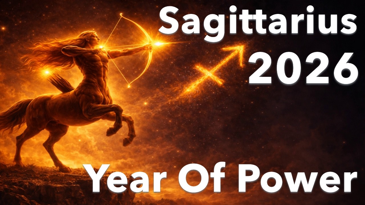 Sagittarius 2026 — A Year of Power, Breakthrough & Destiny | Horoscope, Love, Career & Money