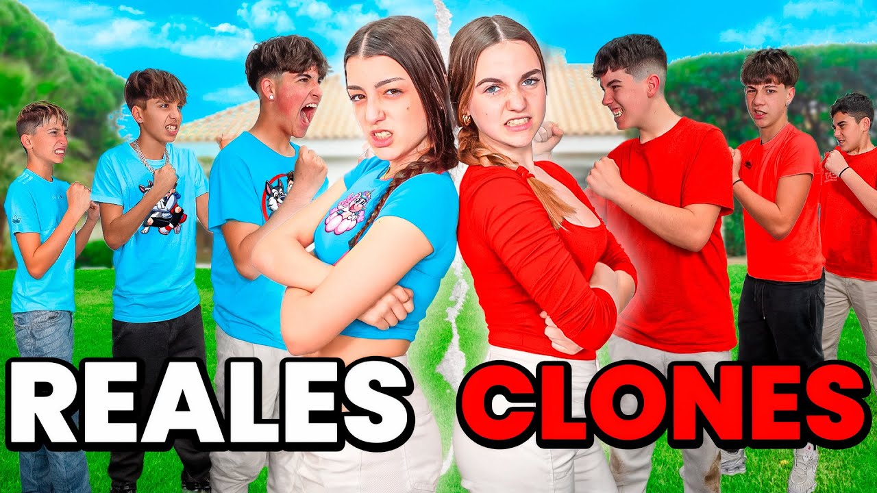 CLONES vs NI&Ntilde;OS REALES&hellip; &iexcl;EL QUE PIERDA ABANDONA LA CASA!