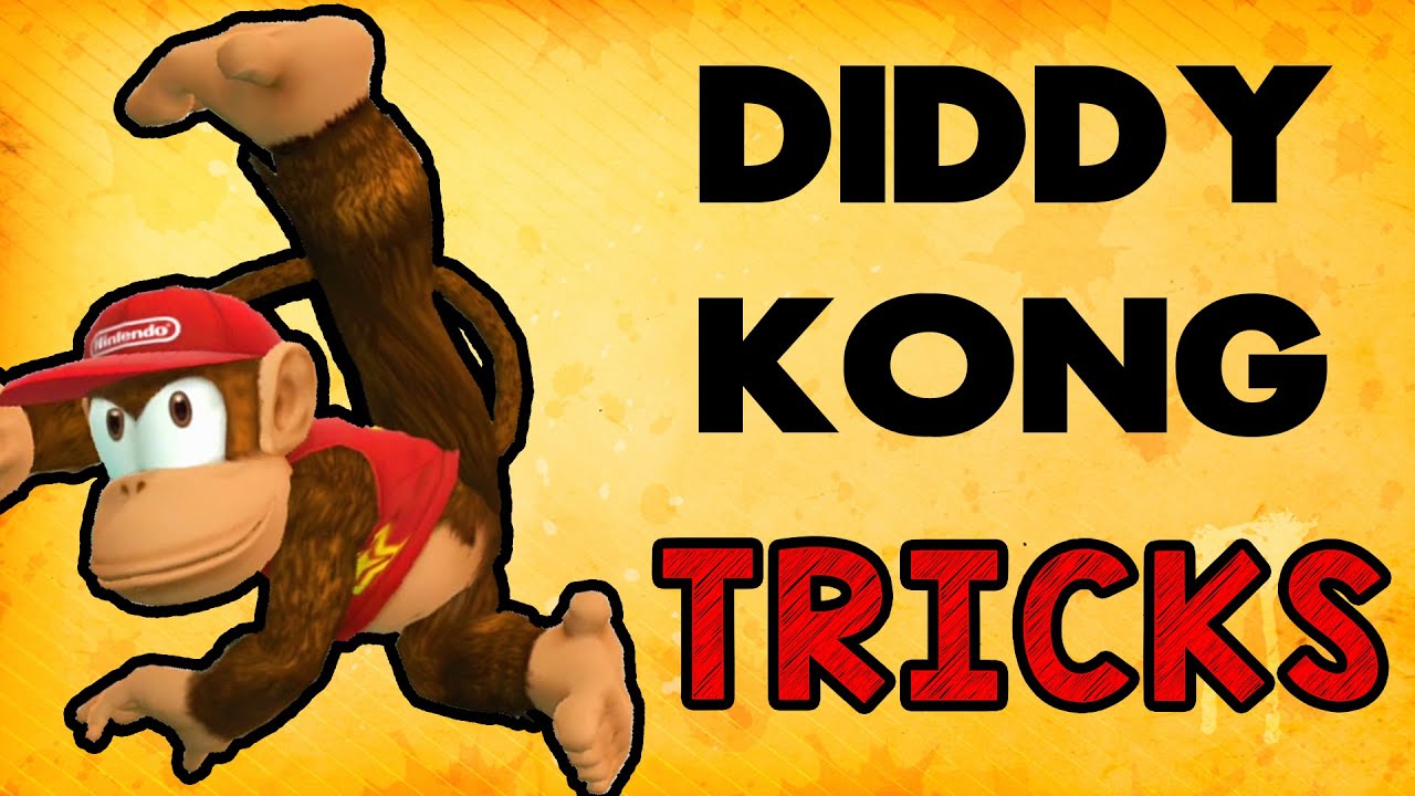 Diddy Kong Tricks! (Smash Wii U/3DS)