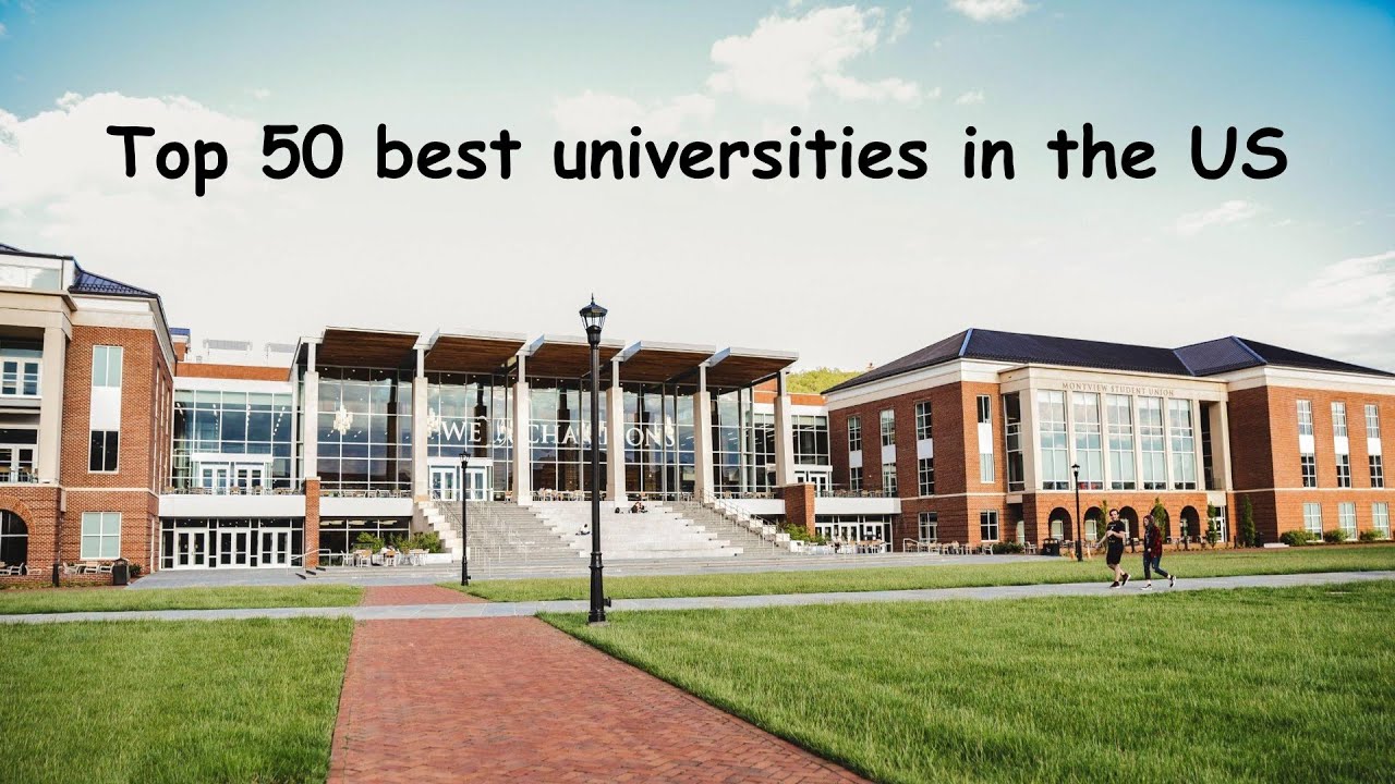 TOP 50 BEST UNIVERSITIES IN THE US (RANKED) 🎓