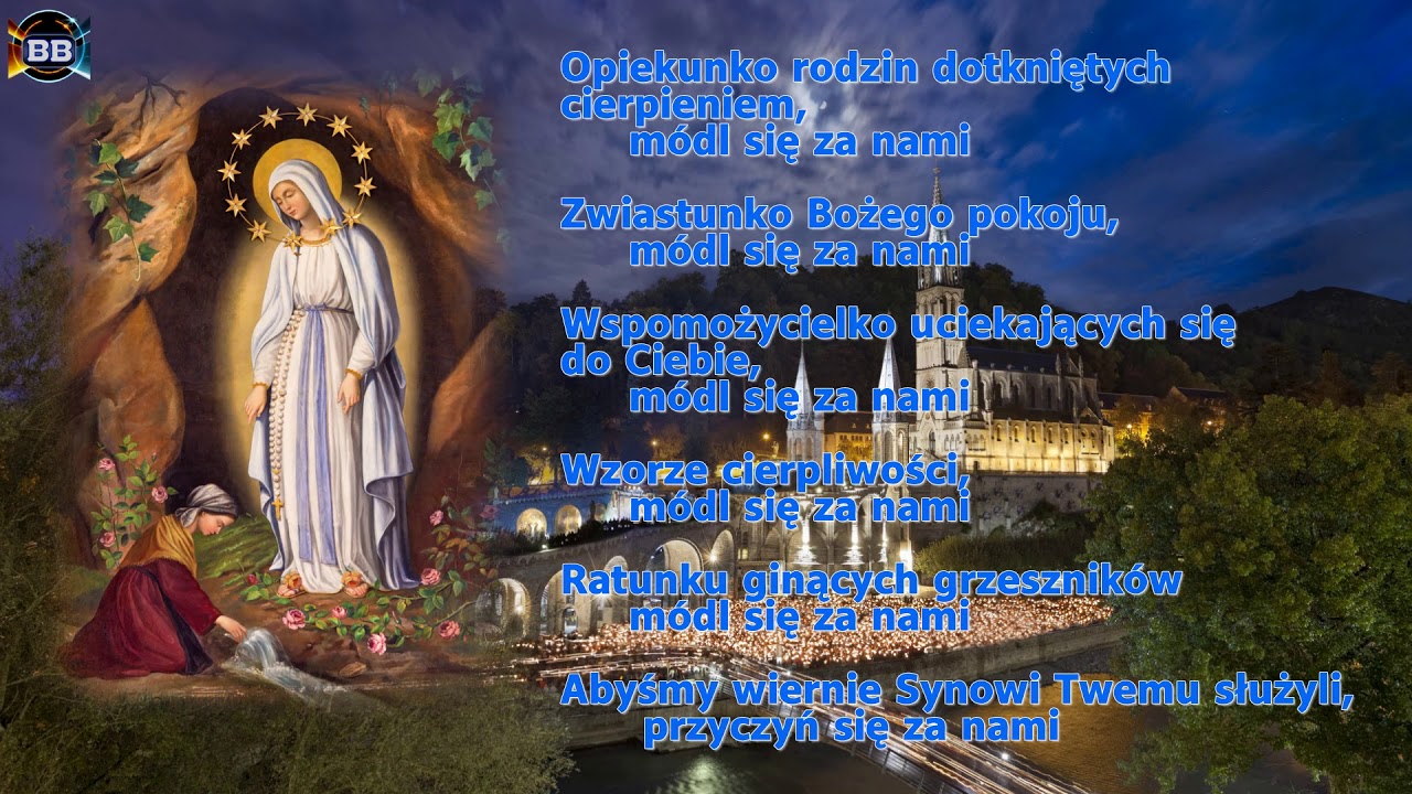 Litania do Matki Bożej Uzdrowienia Chorych