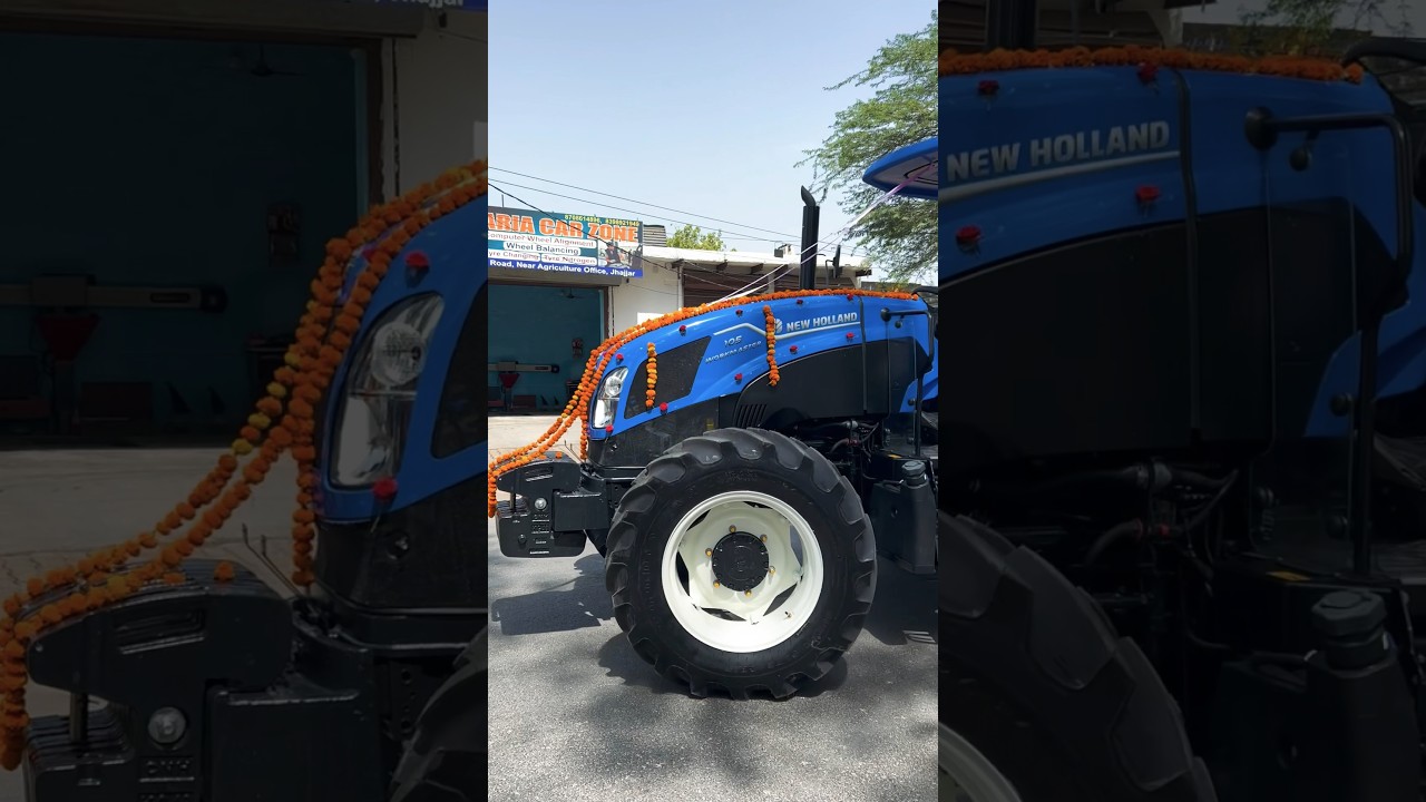New Holland Workmaster 105 India&rsquo;s First tractor delivery #NewHolland105 #Workmaster105