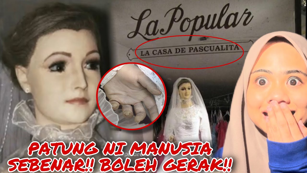 PATUNG NI SEBENARNYA MAY4T MANUSIA & BOLEH BERGERAK ‼️MISTERI LA PASCUALITA