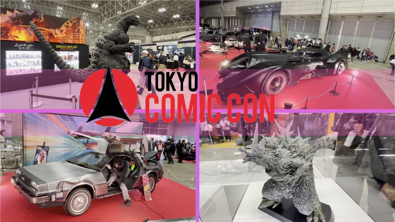 Tokyo Comic Con PART 2 - GODZILLA & Movie Props