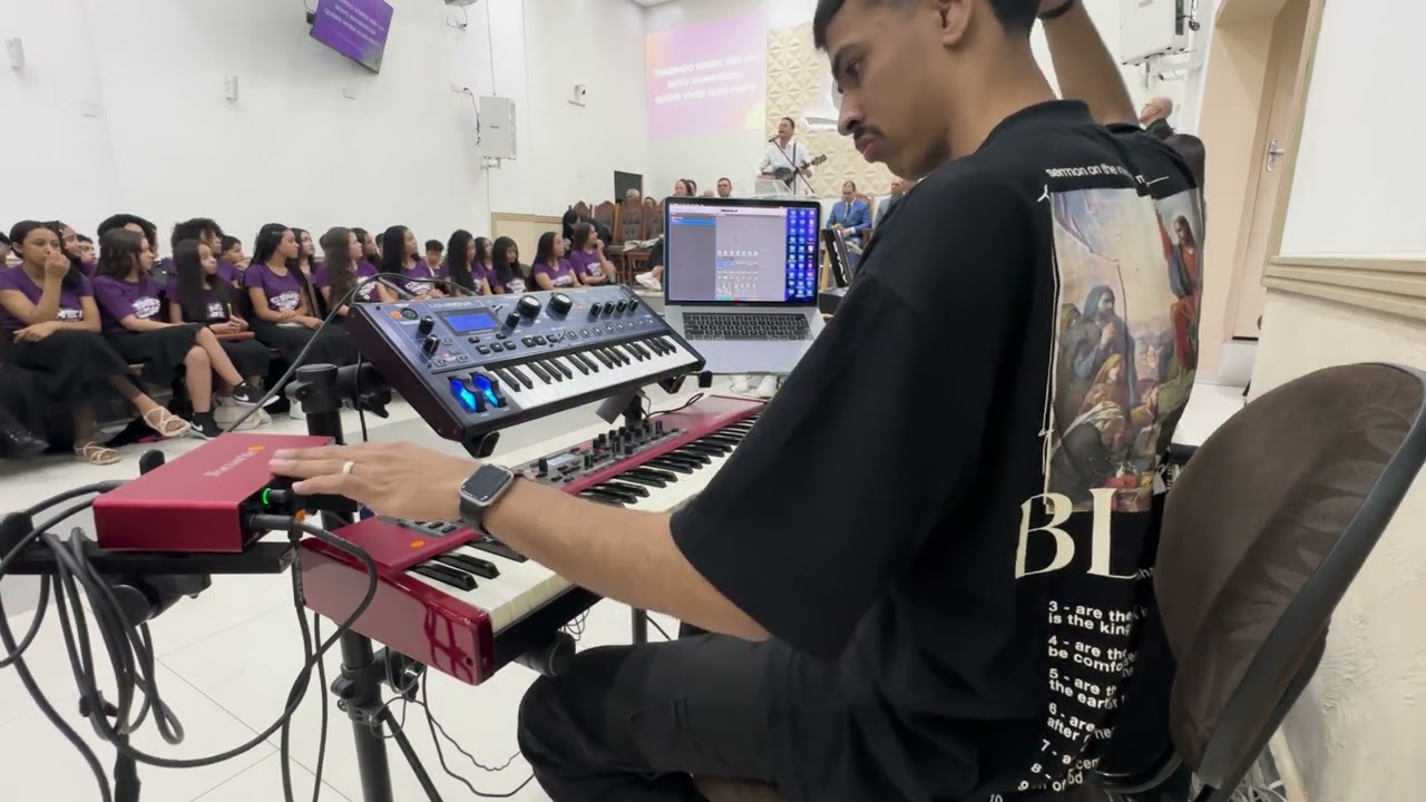 Kemuel - Algo Novo (Ao Vivo) ft. Lukas Agustinho @helyelteclas Cover #keyscam
