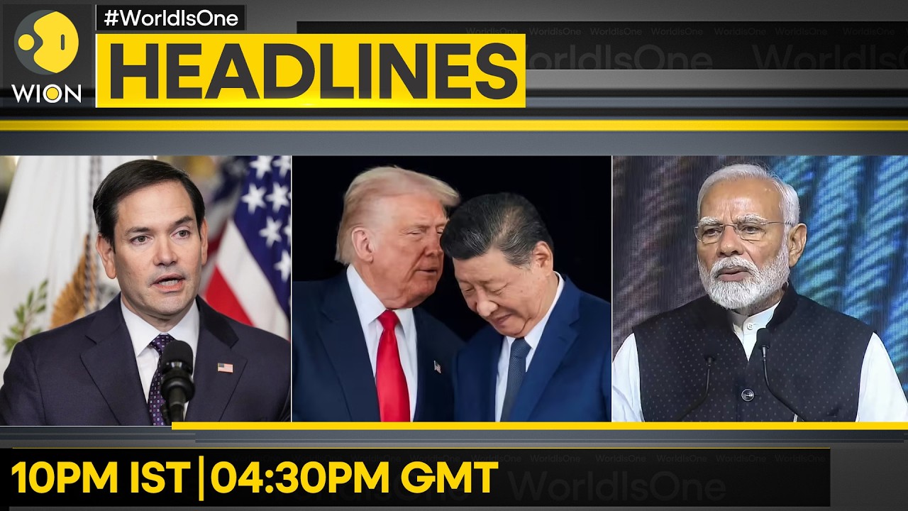 Rubio: Any Russia N-Deal Must Include China | Xi, Putin Hail Russia-China Alliance | WION HEADLINES