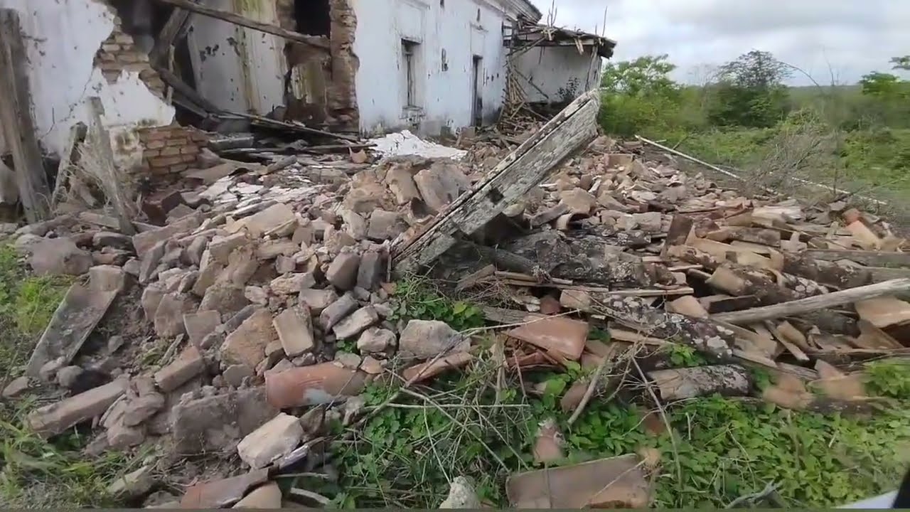 CONSTRUÇÃO do SÉCULO XVIII está em RUÍNAS 