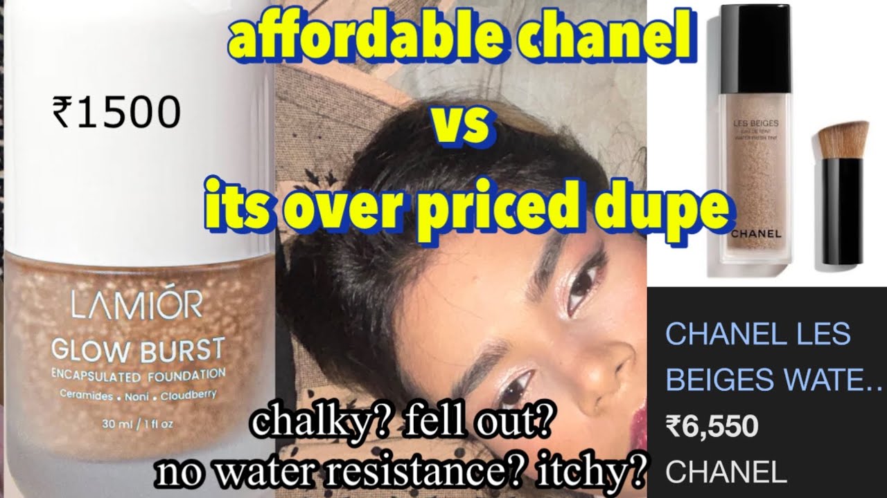 Indian version of chanel les beiges water tint foundation 🇮🇳