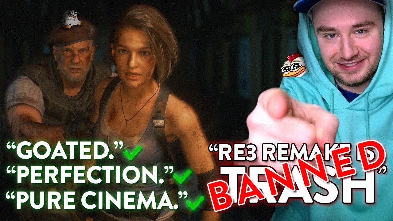 Badmouth RE3 Remake & Chat Gets Punished