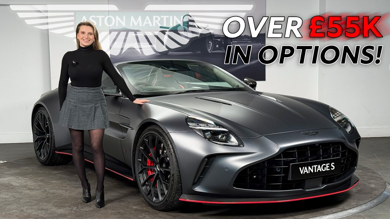 ТЕХНИЧЕСКИЕ ХАРАКТЕРИСТИКИ - Этот НОВЫЙ Aston Martin VANTAGE S великолепен - Изящная прогулка по ...