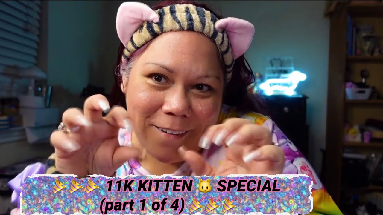 ASMR 🎉 11K KITTEN 🐱 ❤️🙏🏼 🎉 SPECIAL SHEIN HAUL AND TRY-ON!!! ( PART 1 OF 4 ) 😃🥳🎉🎉🎉