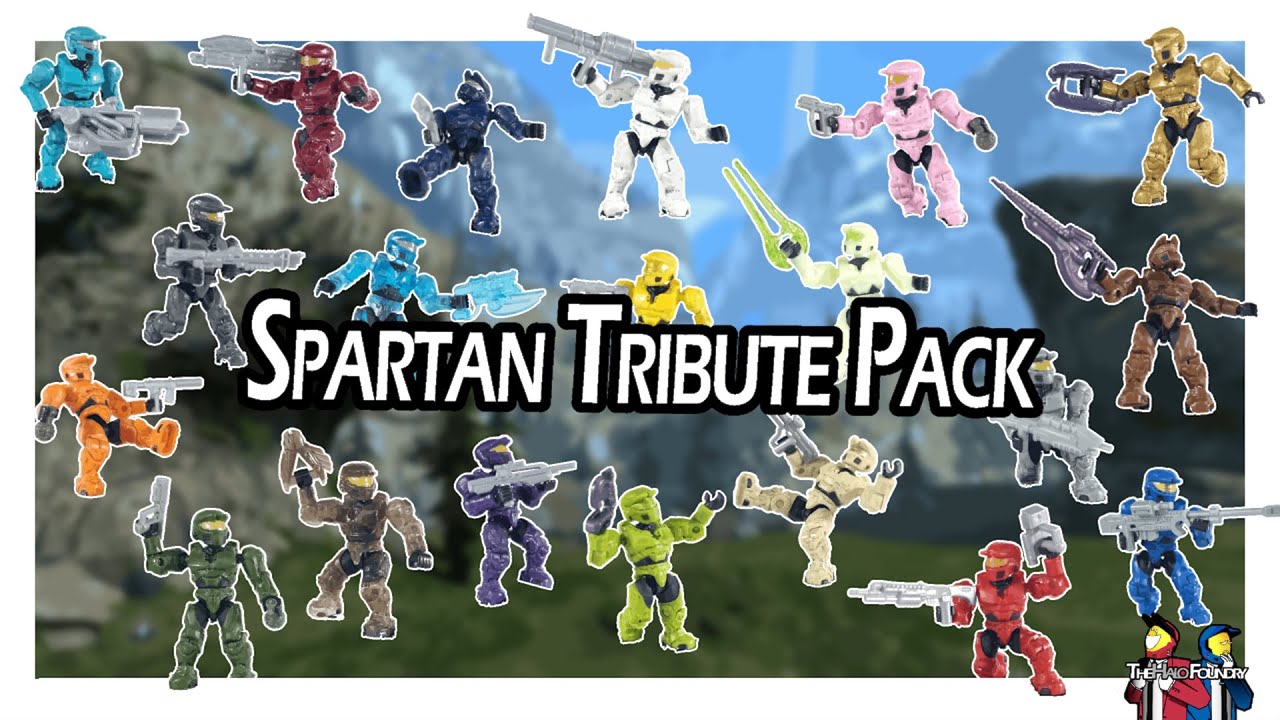 Halo Mega Construx Spartan Tribute Pack Review