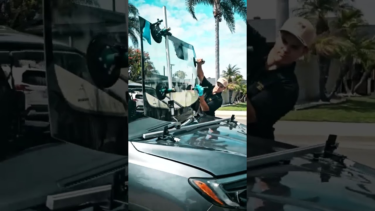 Ремонт лобового стекла  #autoglass#