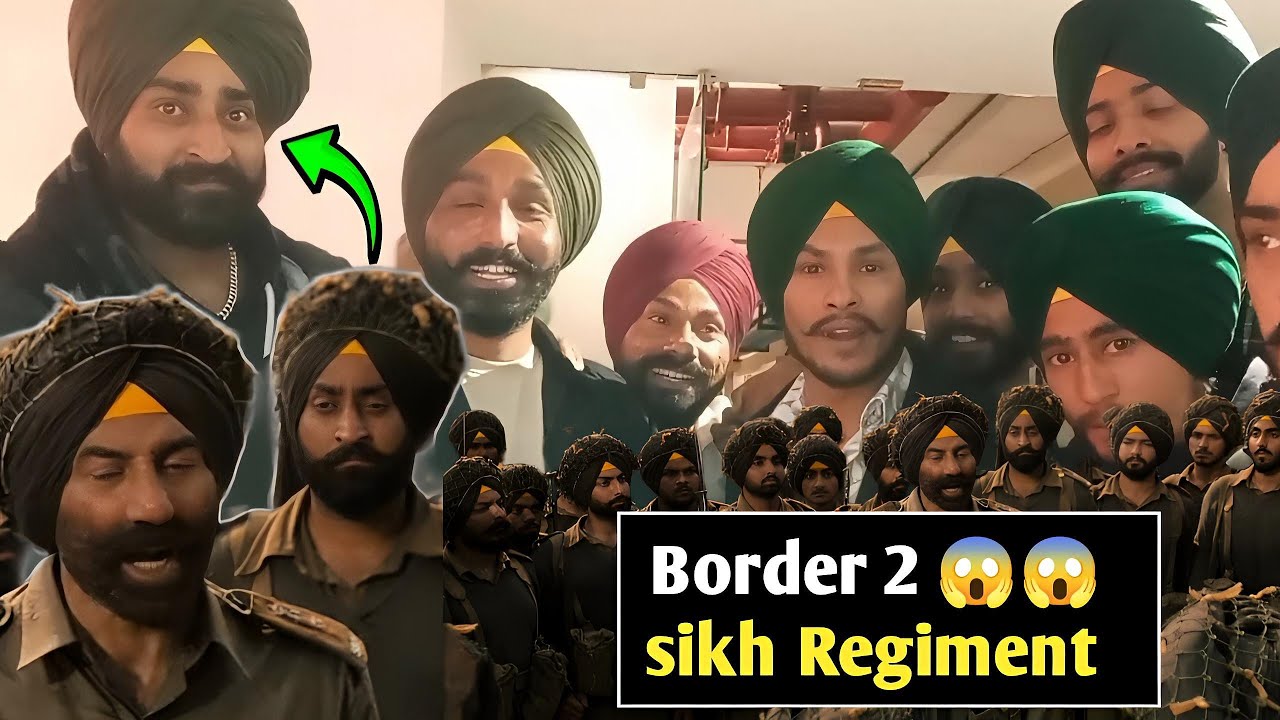 Border 2 Movie | Sikh Regiment Soldiers Se Exclusive Public Review 🇮🇳🔥