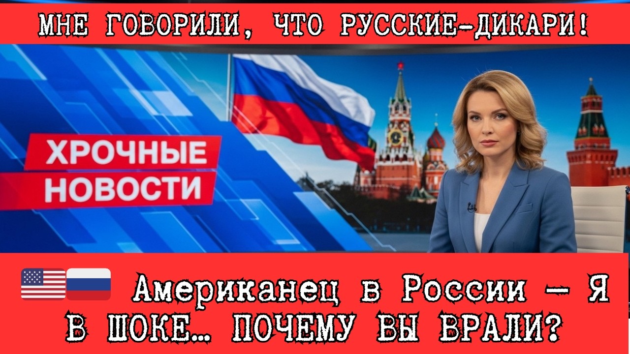 🇺🇸🇷🇺 Американец в России — Я В ШОКЕ… Вся правда о том, что мне говорили про русских