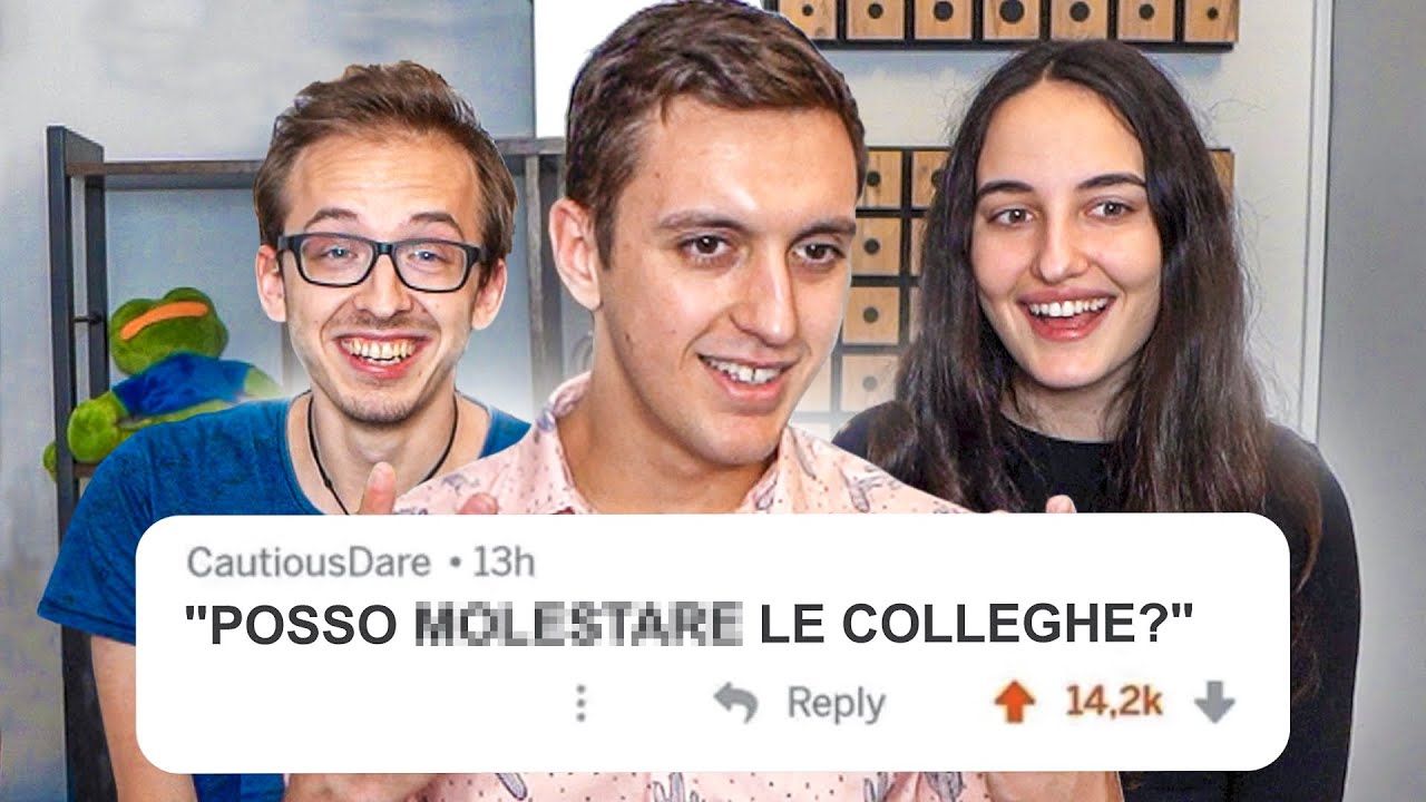 PERSONE che SCRIVONO COSE ILLEGALI! con @totta e @leo