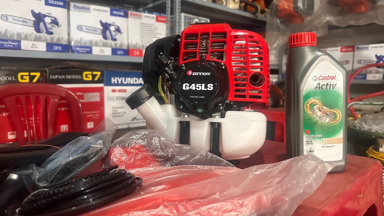 Cắt cỏ Zennoa G45LS n&ograve;ng 41 ly - gi&aacute; 3.700.000 miễn ph&iacute; sihp - li&ecirc;n hệ :0947.485.384
