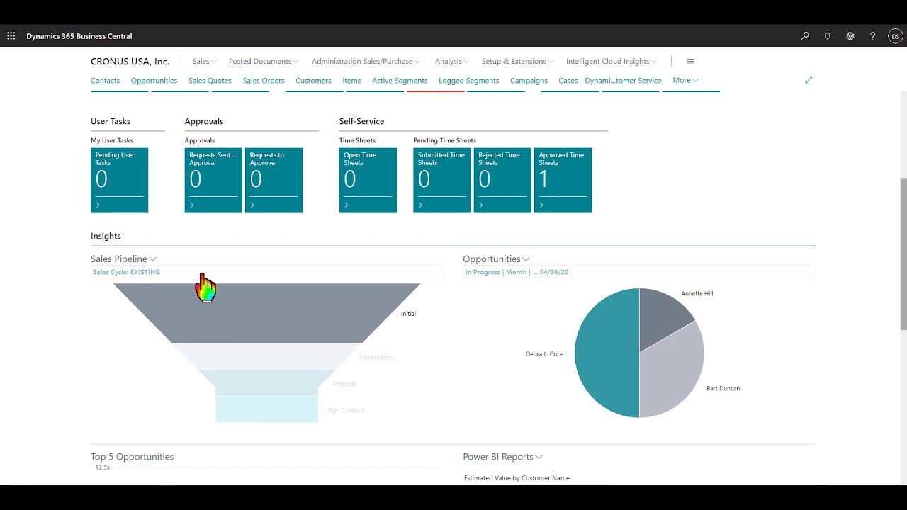 Business Central - Intro to CRM