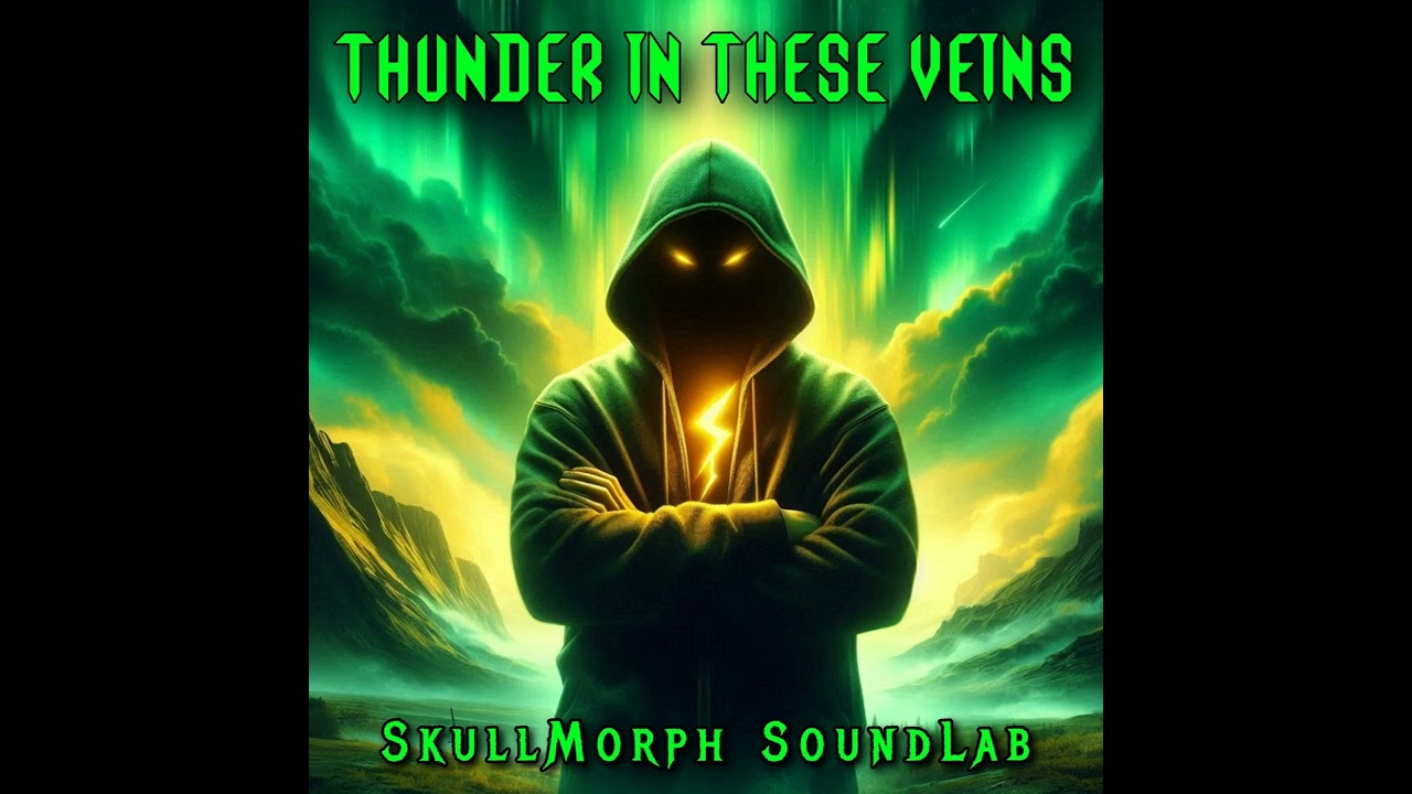 SkullMorph SoundLab - Thunder In These Veins (Official Audio) #modernmetal  #trapmetal #numetal l