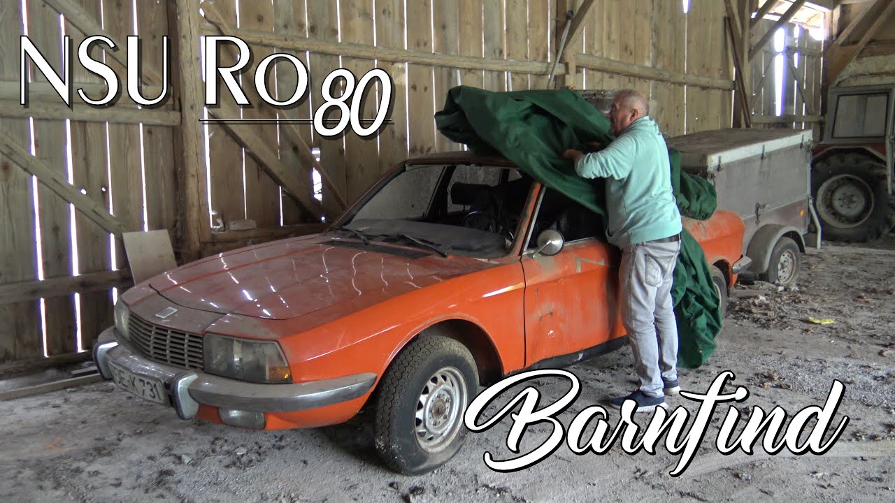 NSU Ro 80 Wankel Barnfind (Scheunenfund)