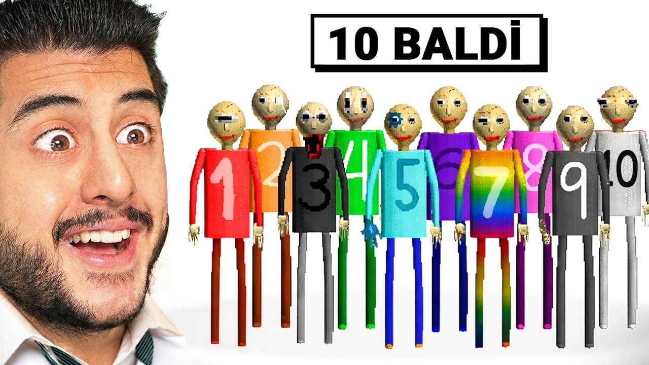 10 PSİKOPAT BALDİ VS EREN