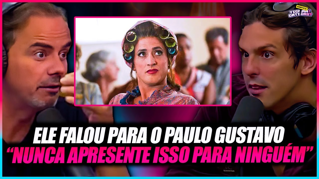 RAFAEL INFANTE REVELA HISTÓRIA SOBRE PAULO GUSTAVO NO TICA