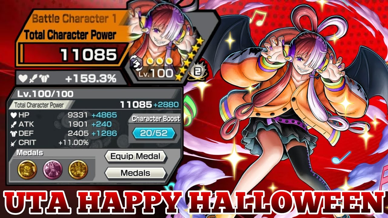 Геймплей UTA HAPPY HALLOWEEN | ONE PIECE BOUNTY RUSH | OPBR