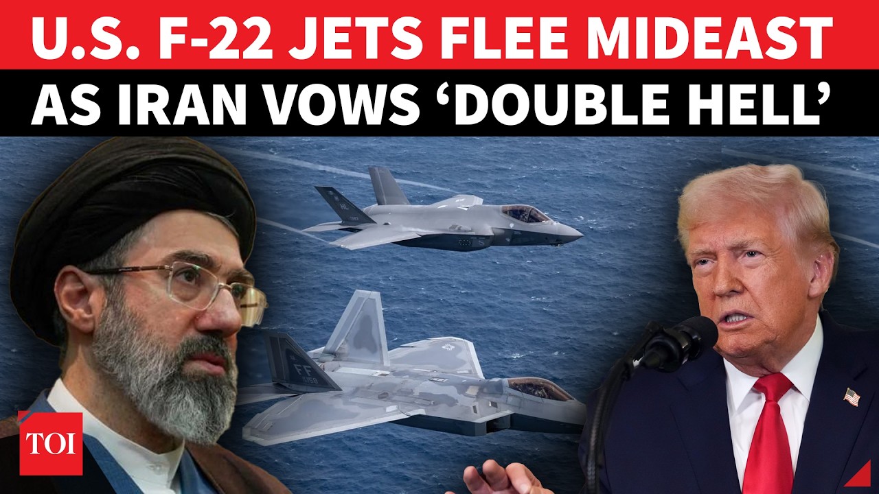 America&rsquo;s Deadliest F-22 Raptors ABANDON Israel After Iran Threatens ATTACK To Avenge US Strikes