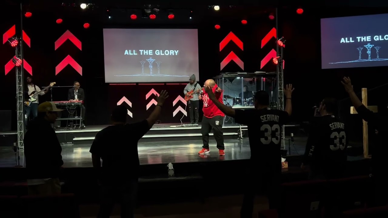 2/7/26 Pastor Richard Johnson leading worship singing ‘You deserve it’ by JJ Hairston @ ReviveChurch