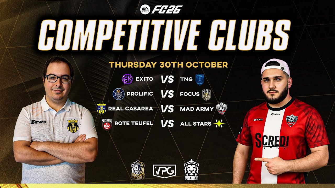 FC 26 PRO CLUBS 11v11 | VIRTUAL PRO GAMING SEASON 16!!