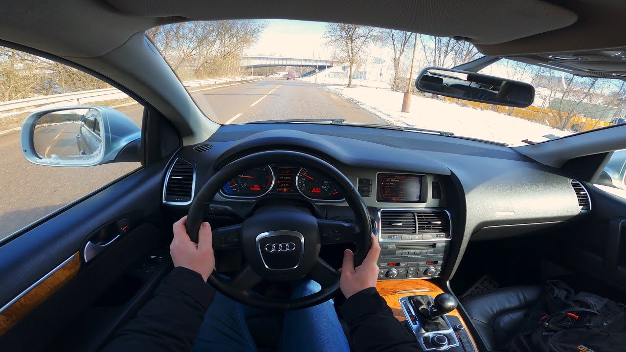 2006 Audi Q7 3.0 TDI V6 233 Hp quattro POV Test Drive @DRIVEWAVE1