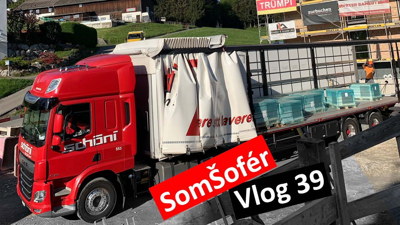 SomŠofér: Bežný deň v práci //SK TRUCK VLOG 39
