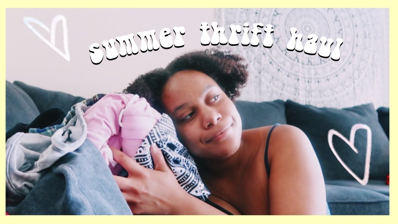 summer thrift clothing haul 2019