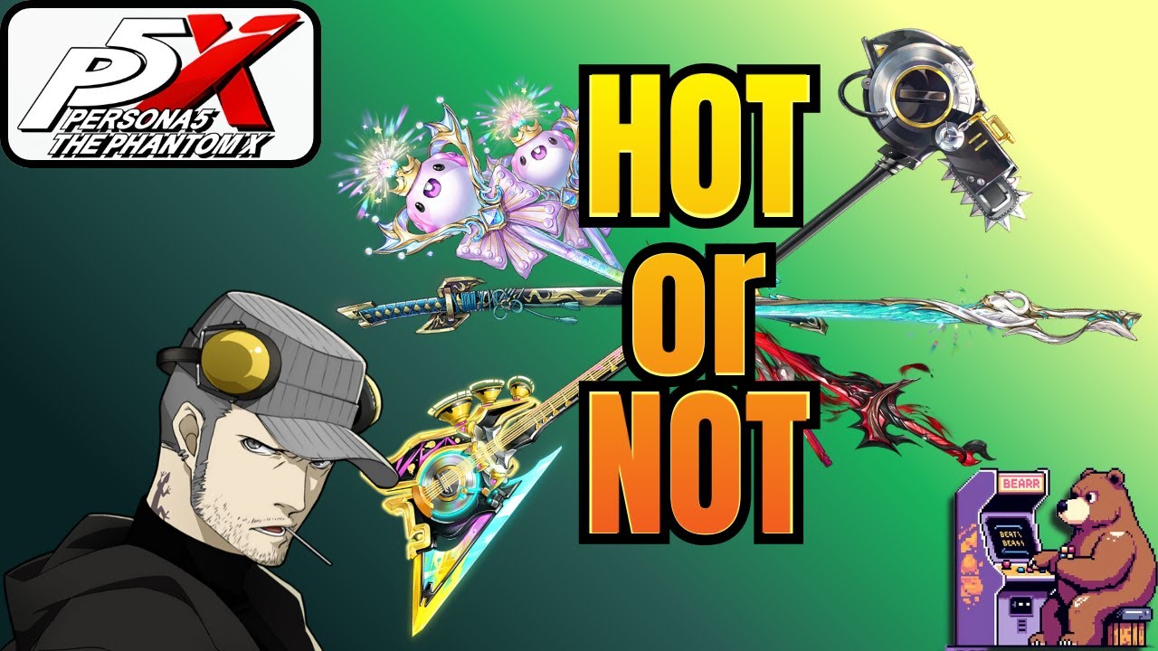 What Are The Best Persona 5X Global Weapons Until 3.0 [Tier List]