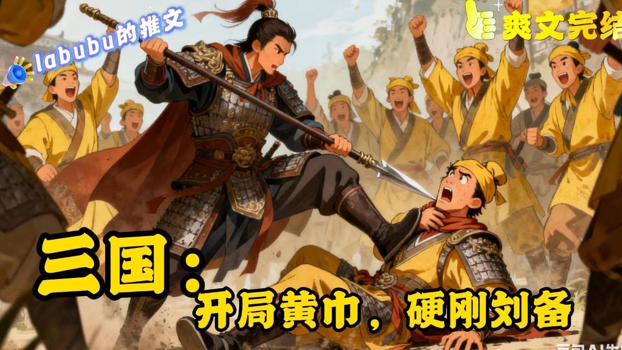 完结《三国》纯爽文+武力爆表+出场不多的系统。且看吴歌穿越到三国，如何从黄巾开始，一人一枪，扭转乾坤，一统天下。#三国#爽文#小说#历史