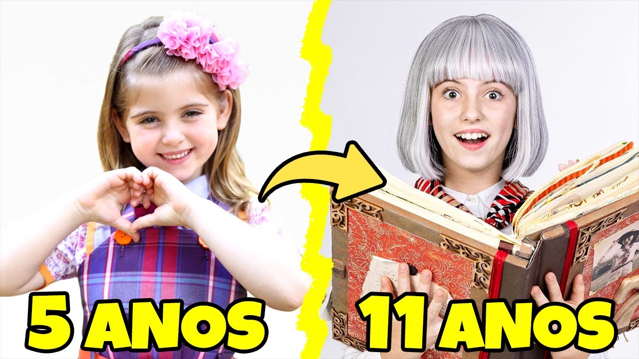 Carinha de Anjo Antes e Depois com Idades ( 2016 - 2022 ) Completo