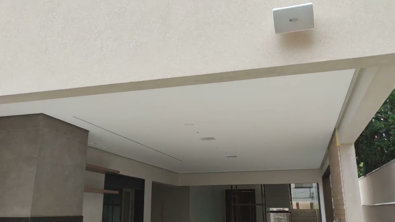 &Aacute;rea Gourmet e Piscina com Som Ambiente