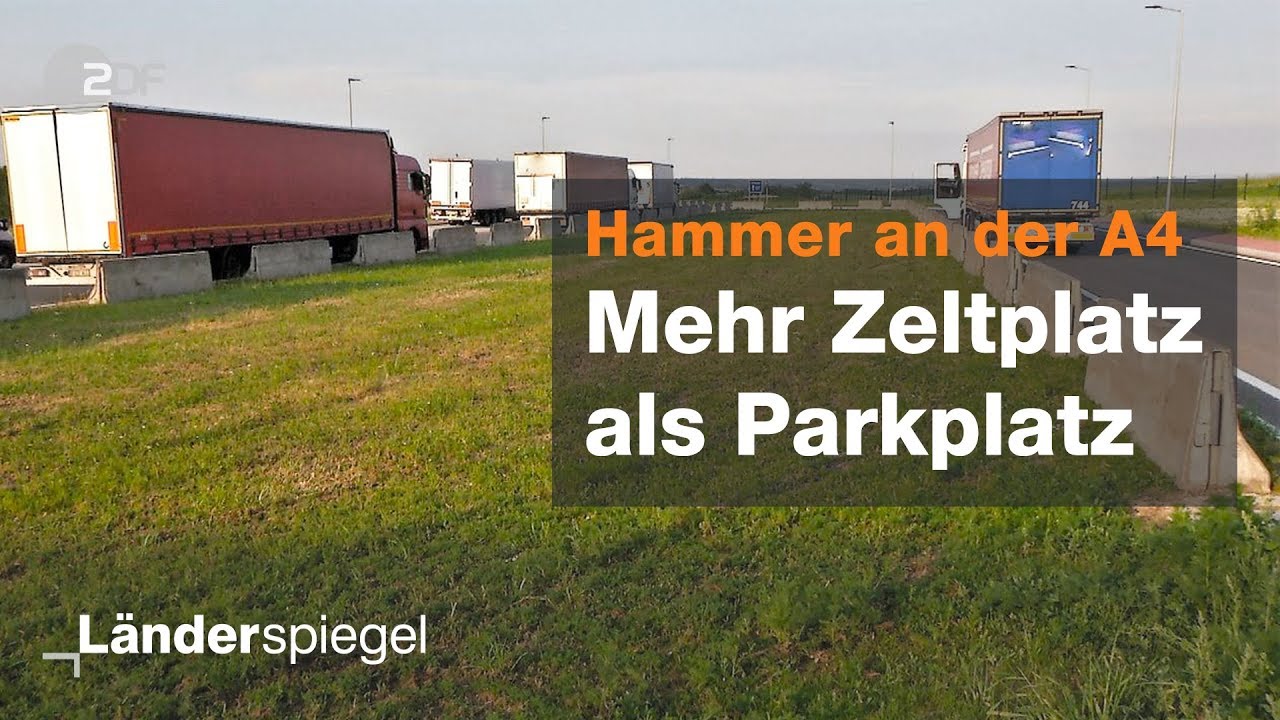 Wiese statt LKW-Parkplätze - Hammer der Woche vom 08.06.2019 | ZDF