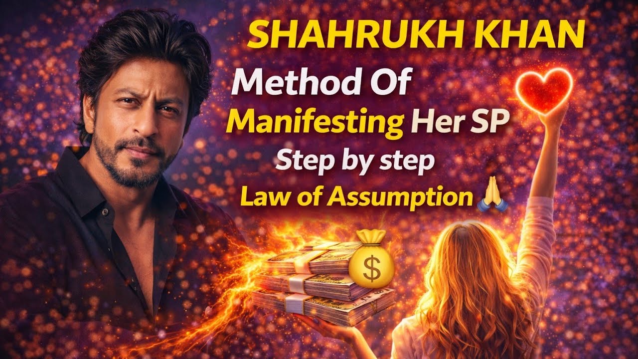 Shahrukh khan ,  Method Of Manifesting Her SP Step by step | Law of Assumption | Neville Goddard