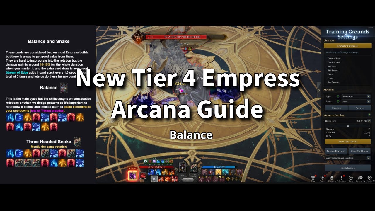 [Lost Ark] New Tier 4 Stream Empress Arcana Guide