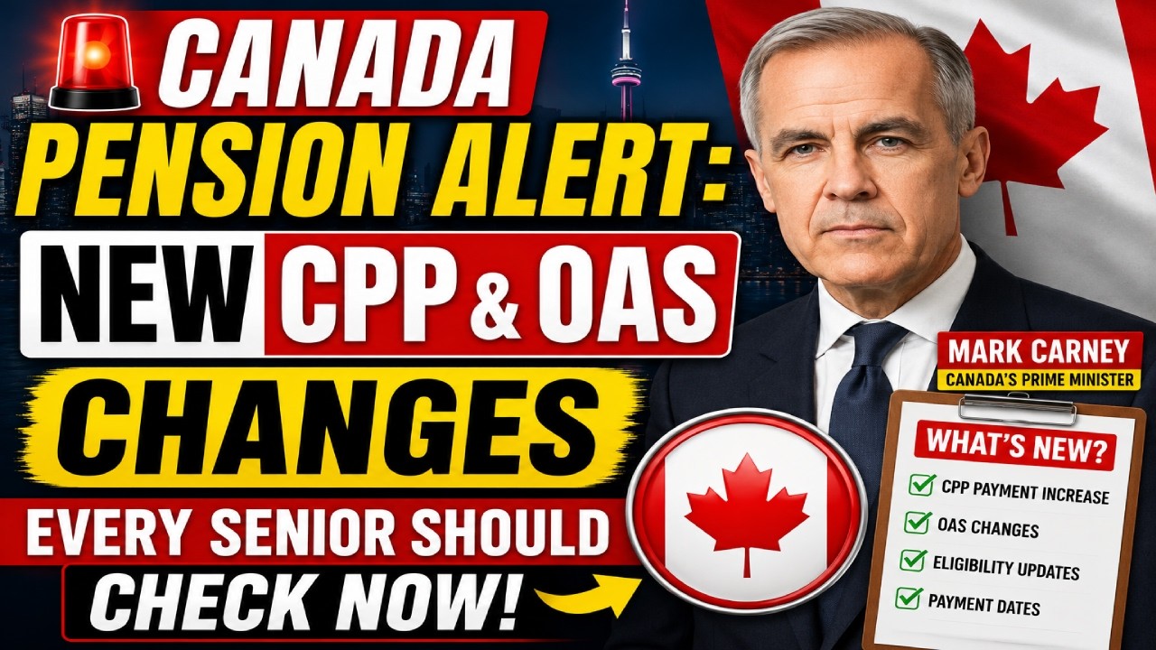 🚨 Canada Pension Alert: New CPP & OAS Changes Every Senior Should Check Now