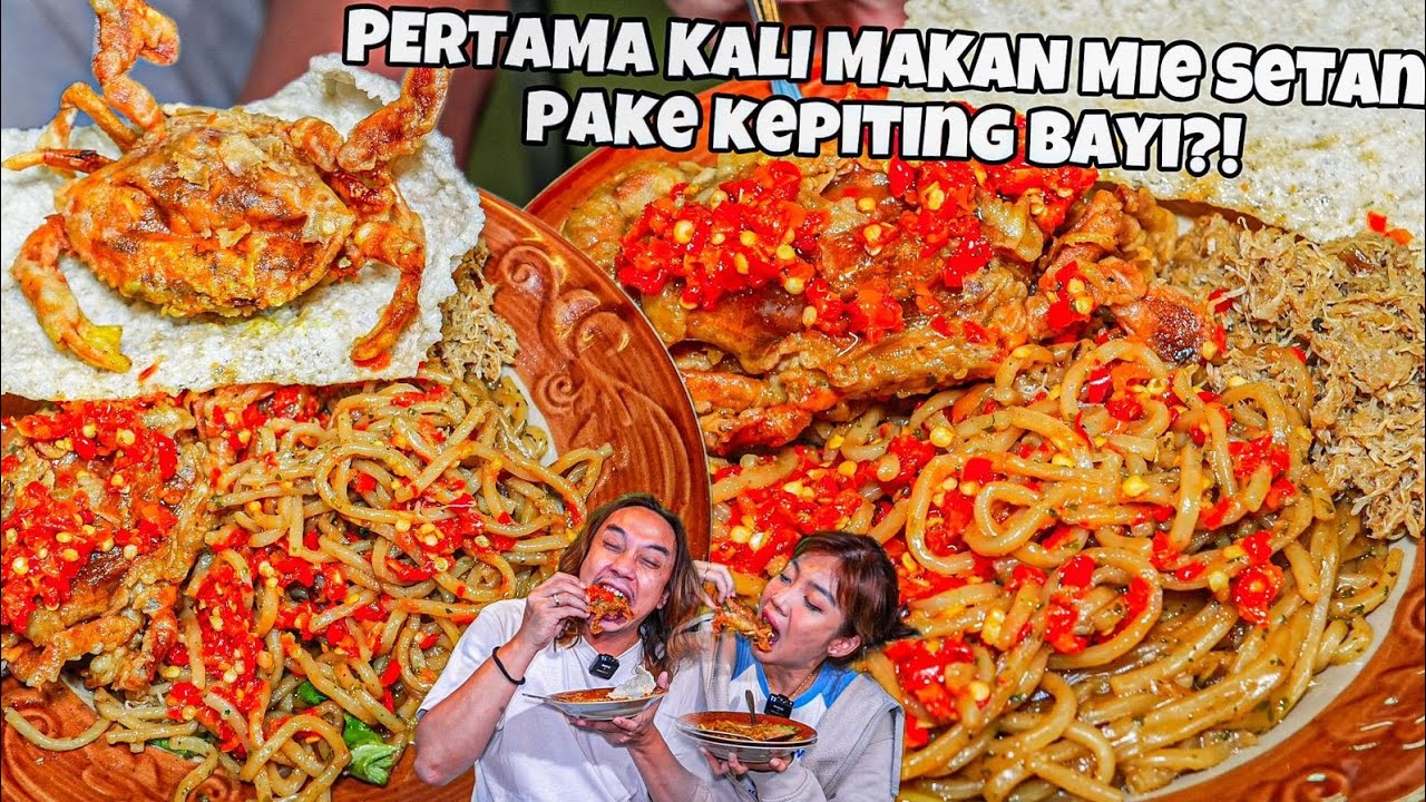 MIE NYEMEK TERMAHAL DI JAKSEL! ISINYA TUMPUH CABE SETAN DAN KEPITING