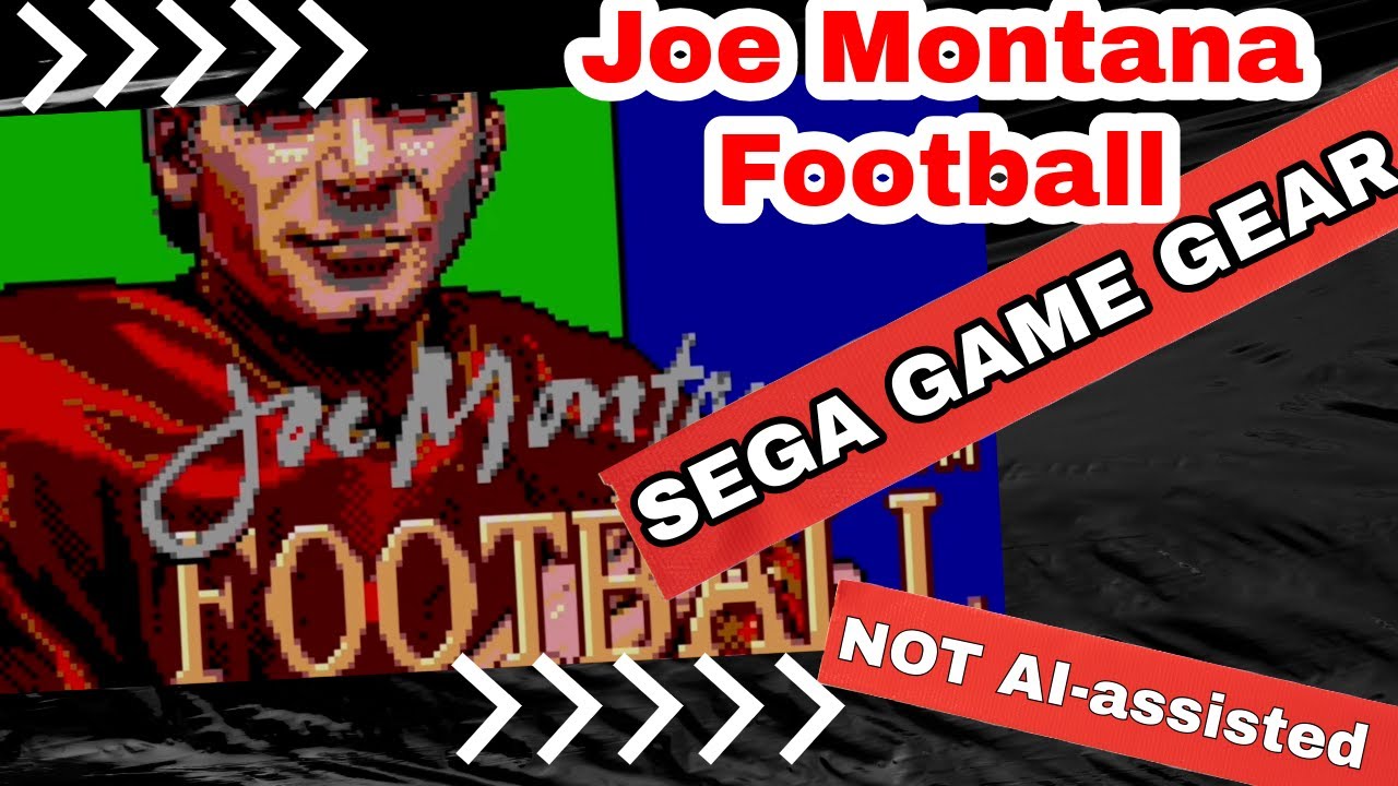 Joe Montana Football - Sega Game Gear - Full Game in HD - Longplay Walkthrough Long Play GameGear