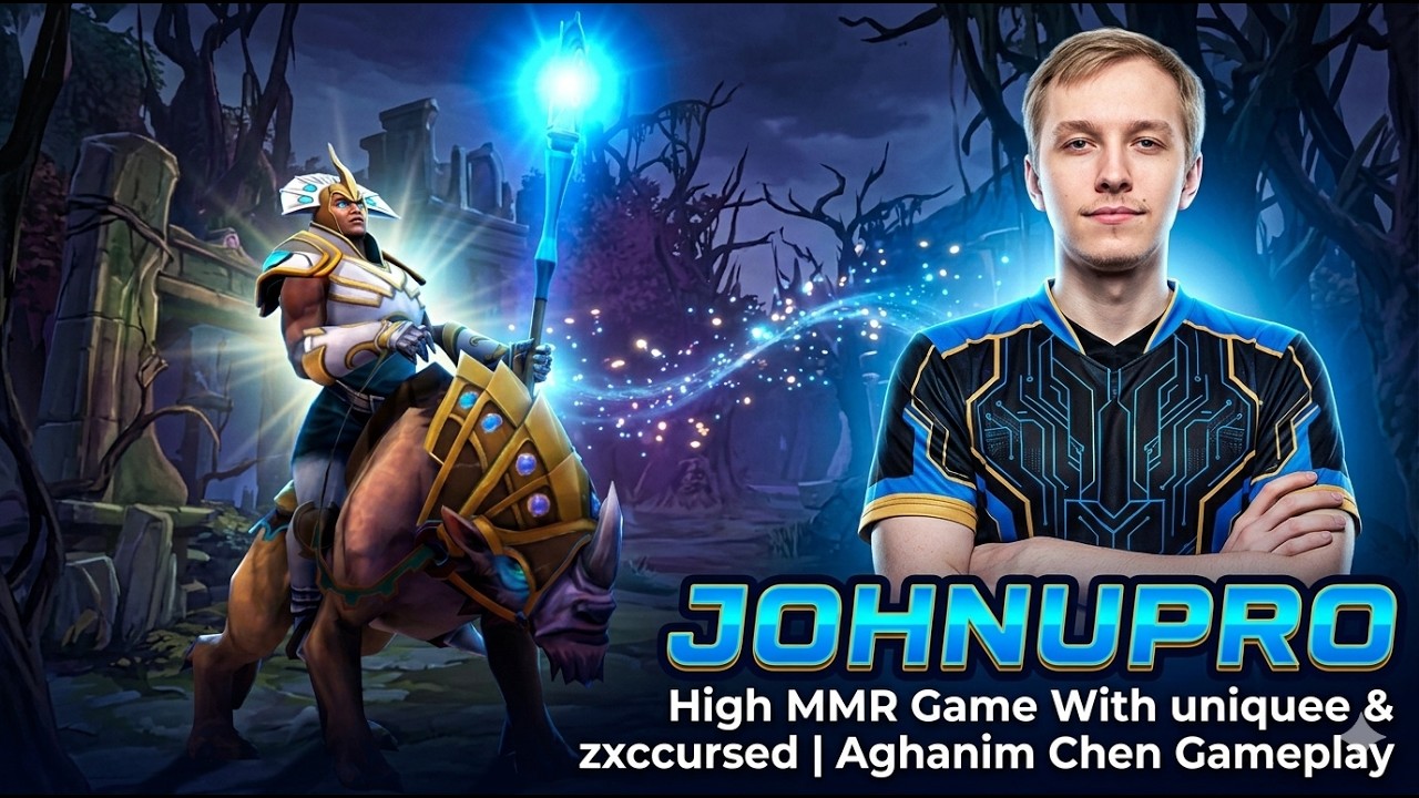 High MMR Game With uniquee & zxccursed | Aghanim Chen Gameplay