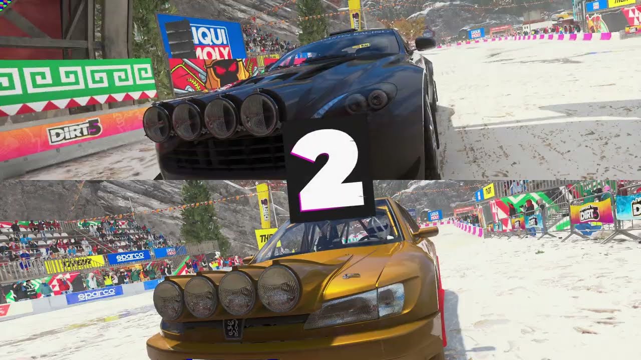 Dirt 5 (4 player PVP + 2 player 1 vs 1) 2023-04-21