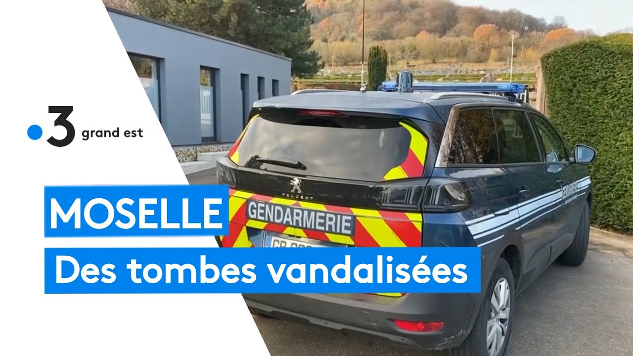 Fais divers : un cimetière vandalisé en Moselle